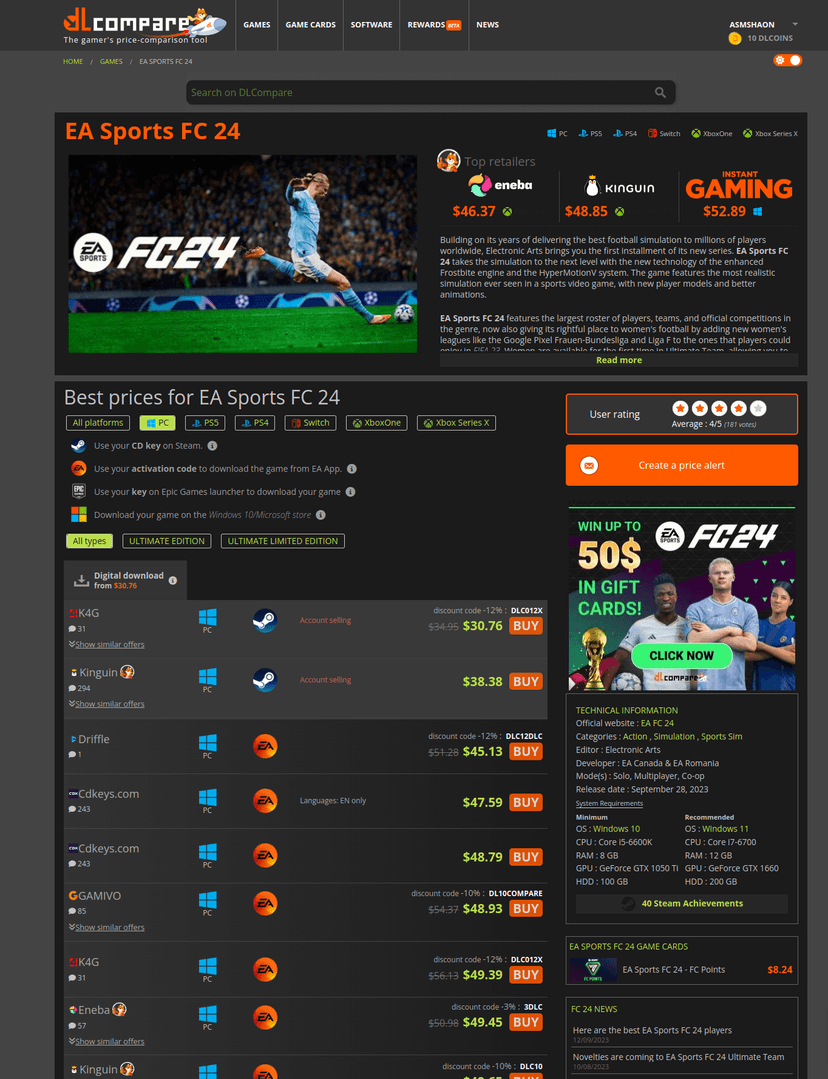 SPORTS Ecommerce